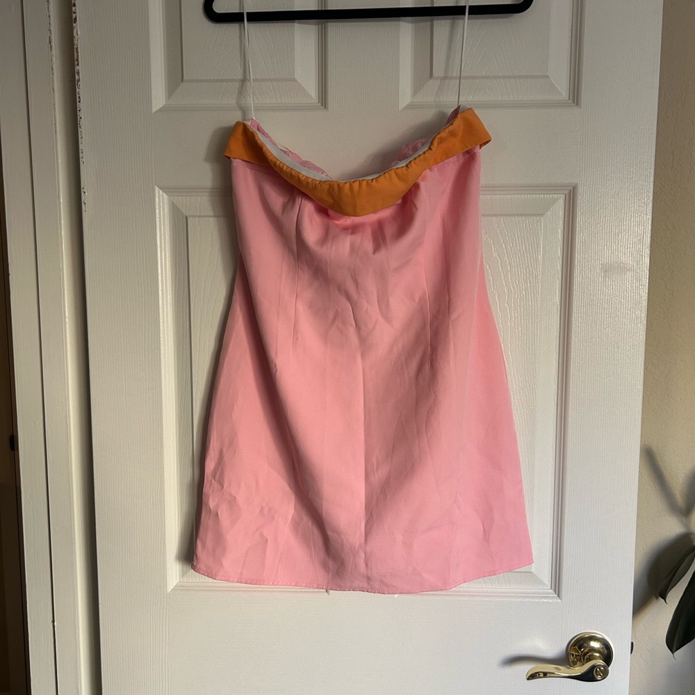 Princess Polly Pink and Orange Mini Dress